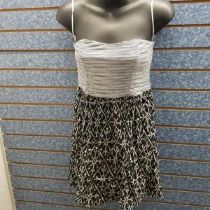Roxy Black & White Sleep To Dream Dress